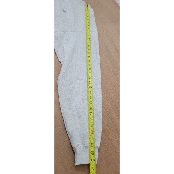 Champion Sweatshirt Mens 2XL Blank Casual White Fleece Crewneck BLANK Sweater - Picture 10 of 10